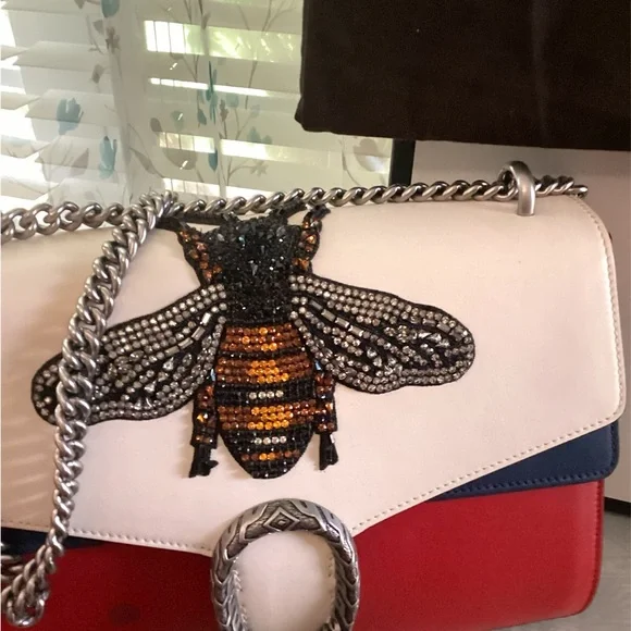 Guicci Dionysus Tri Colored Handbag - Picture 4 of 12